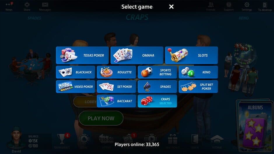 Vegas Craps by Pokerist screenshot 6