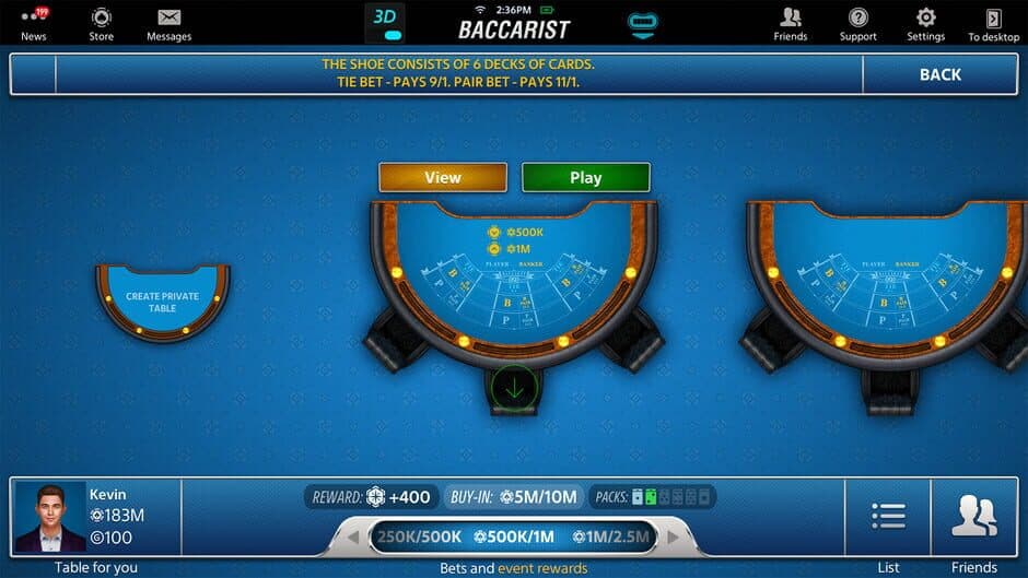 Baccarat Online: Baccarist screenshot 2