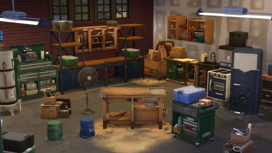 The Sims 4: Restoration Workshop Kit screenshot 1