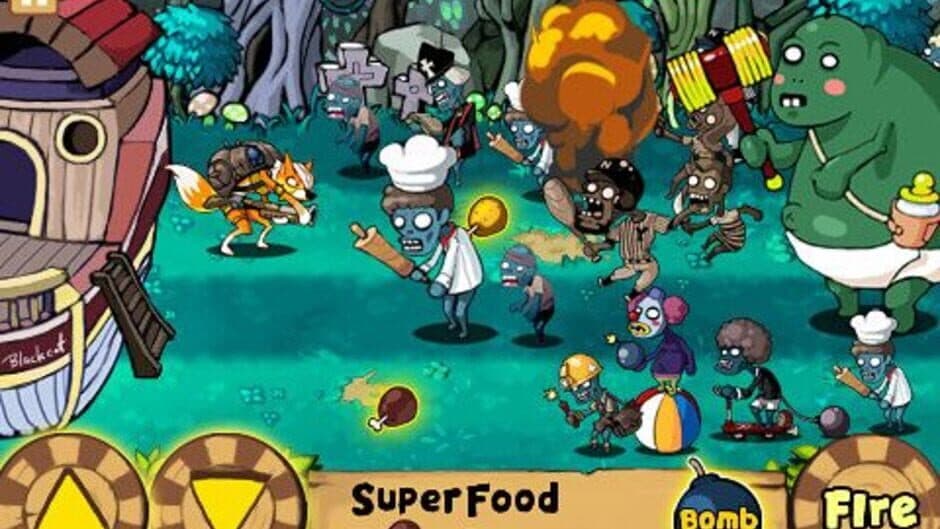 Nine Heroes: Zombie Invasion screenshot 1