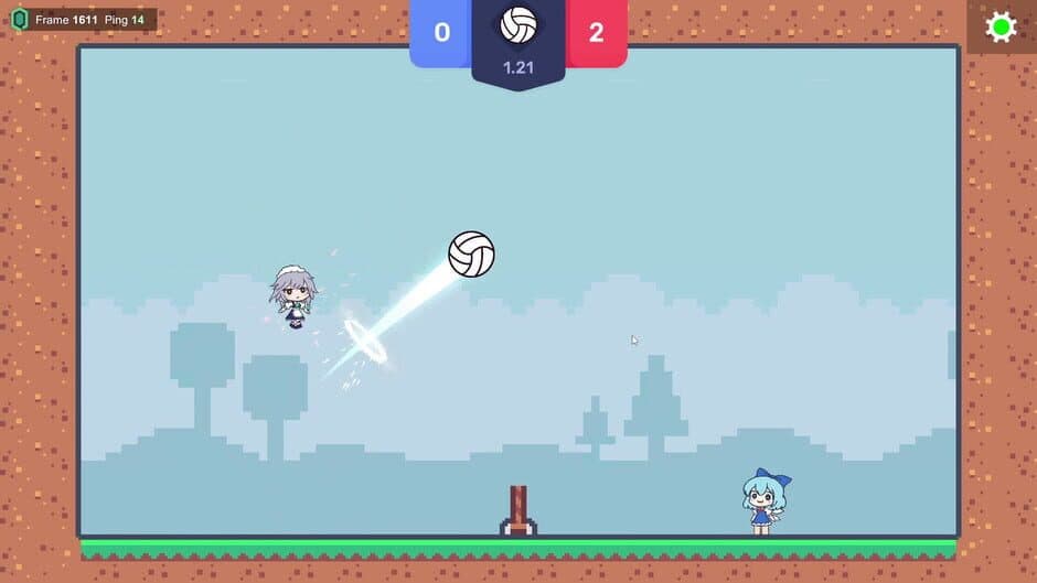 Touhou Volleyball screenshot 1