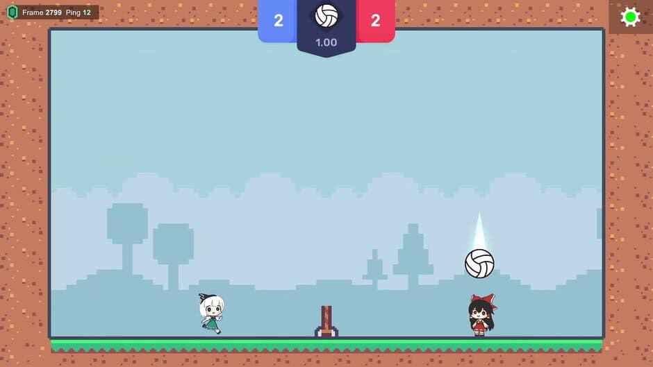 Touhou Volleyball screenshot 2