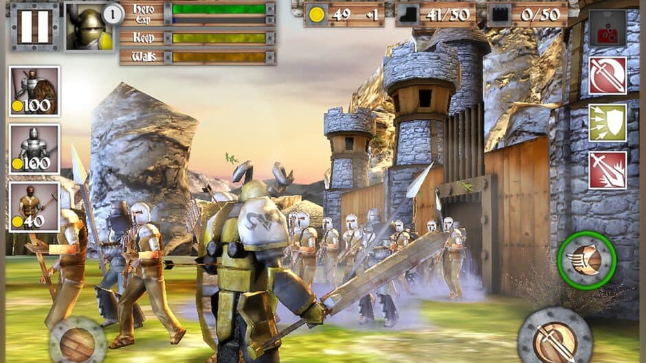 Heroes and Castles screenshot 1