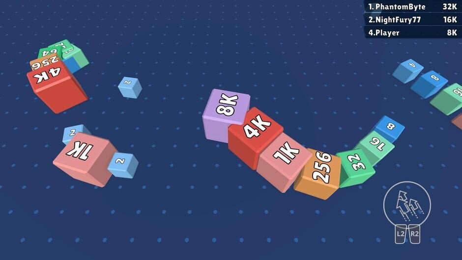 Snake 2048 screenshot 4