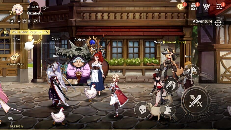 Lost Sword screenshot 1