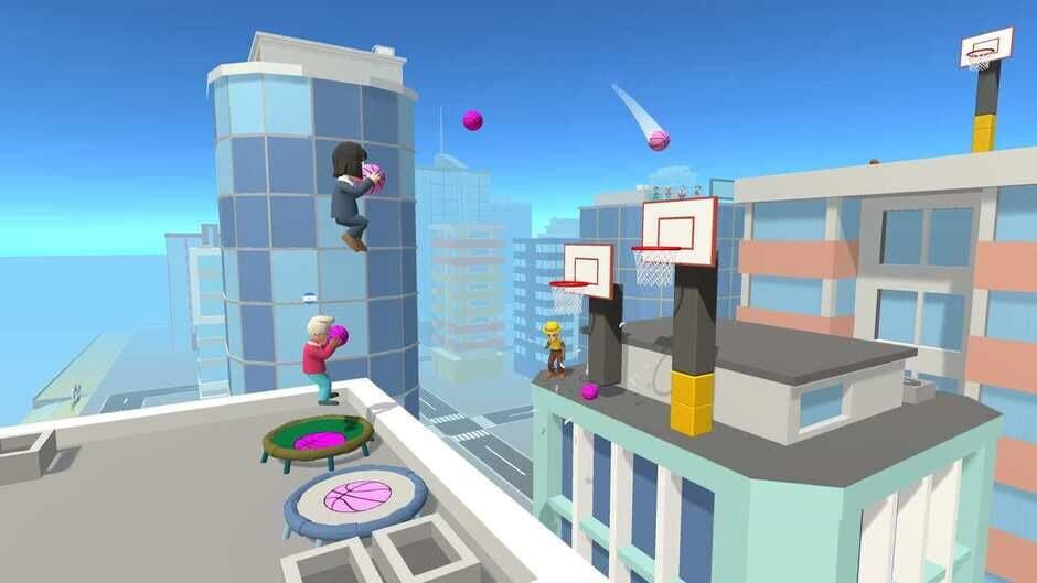Jump Up 3D: Mini Basketball screenshot 1