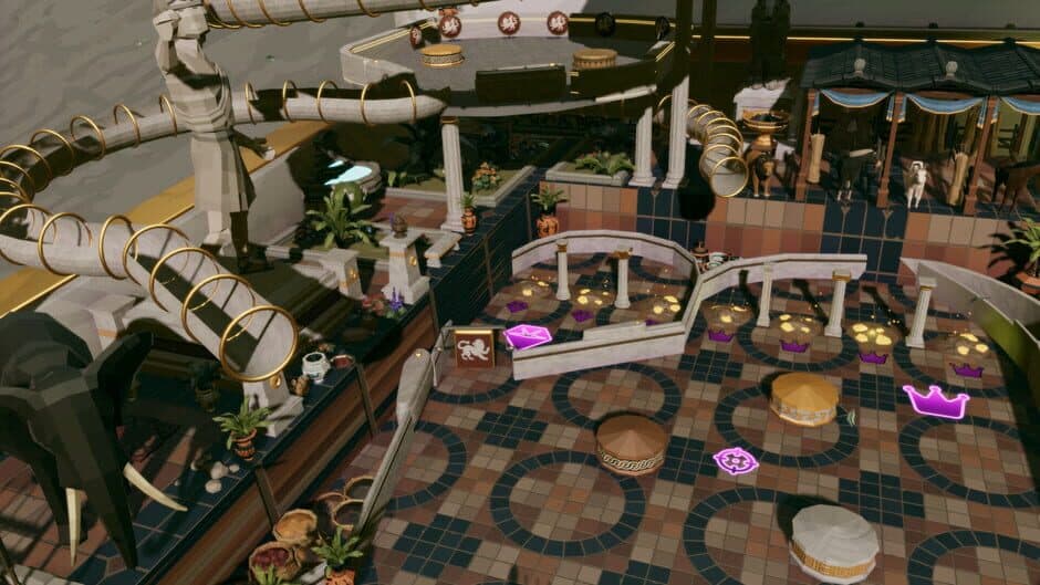 Roxy Raccoon's Pinball Panic: Roman Renaissance screenshot 6