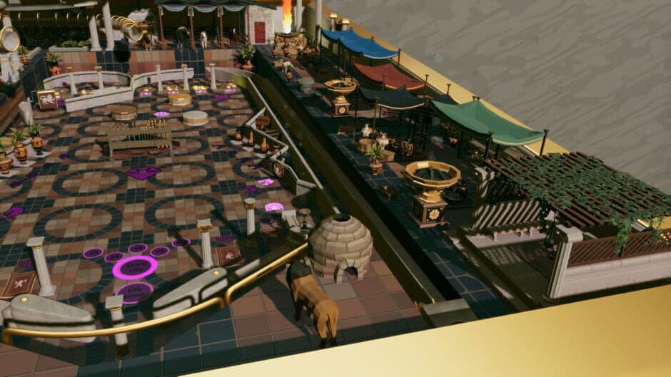 Roxy Raccoon's Pinball Panic: Roman Renaissance screenshot 4