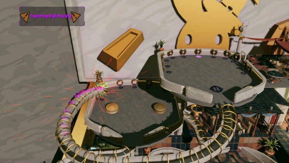 Roxy Raccoon's Pinball Panic: Roman Renaissance screenshot 5