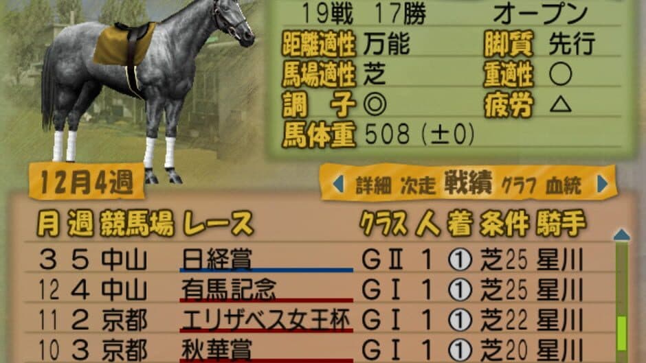Winning Post 5 Maximum 2003 screenshot 3