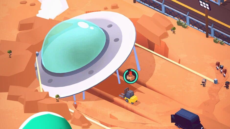 Idle Area 51 screenshot 1