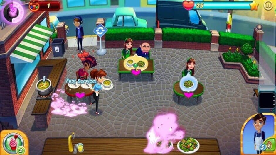 Diner Dash Adventures screenshot 1