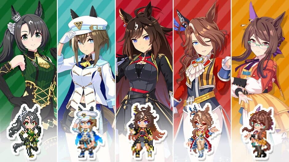 Umamusume: Pretty Derby - Party Dash: DLC Vol. 1 - Team Iris screenshot 1