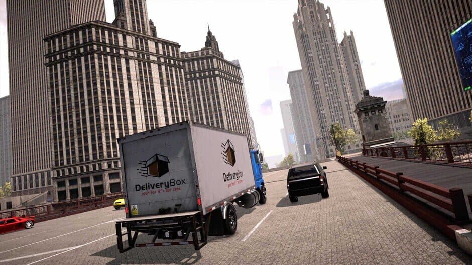Truck Simulator 2025: City Work Delivery screenshot 3