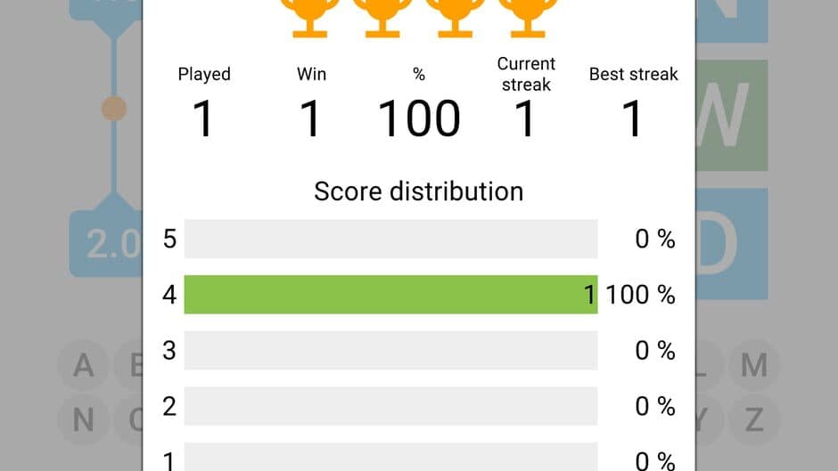 Betweenle screenshot 4