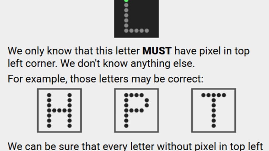 Pixletters screenshot 2