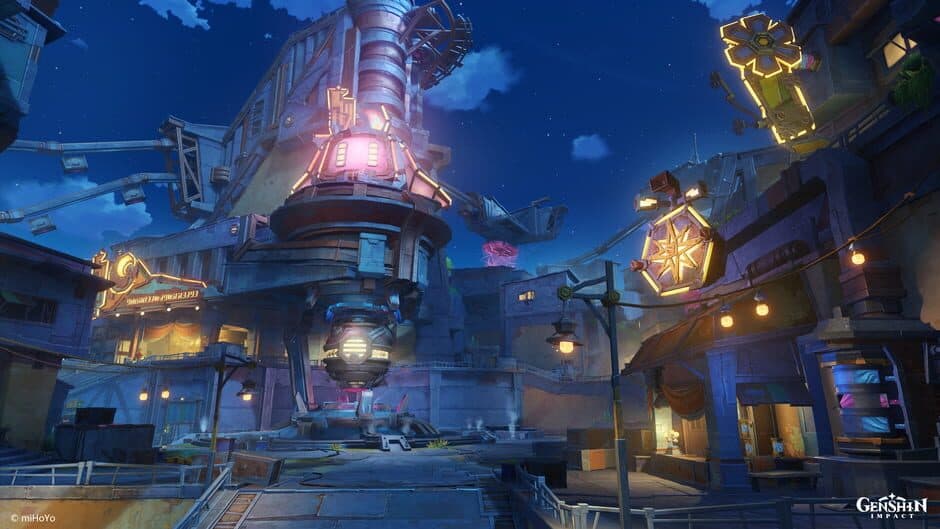 Genshin Impact: A Dance of Snowy Tides and Hoarfrost Groves screenshot 3