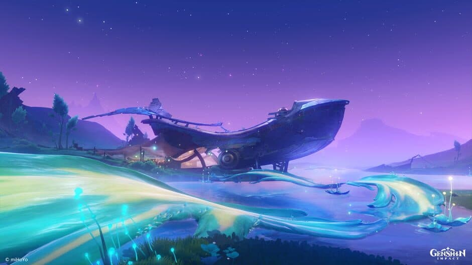 Genshin Impact: A Dance of Snowy Tides and Hoarfrost Groves screenshot 4