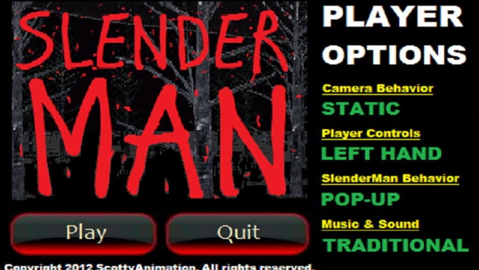 Slender Man screenshot 1