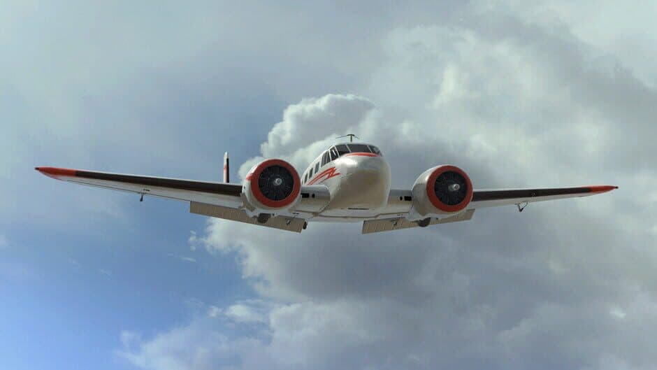 RealFlight Evolution: E-flite Beechcraft D18 1.5m screenshot 1