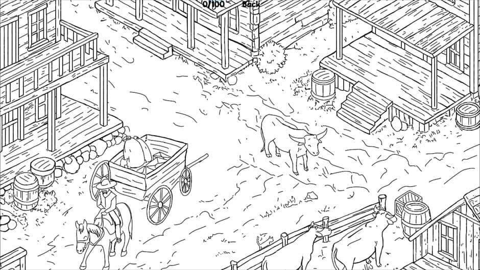 Find Meow in Wild West screenshot 1