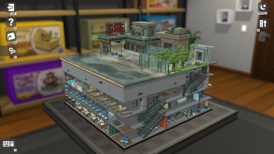 Diorama Builder: Secret Bunker screenshot 1
