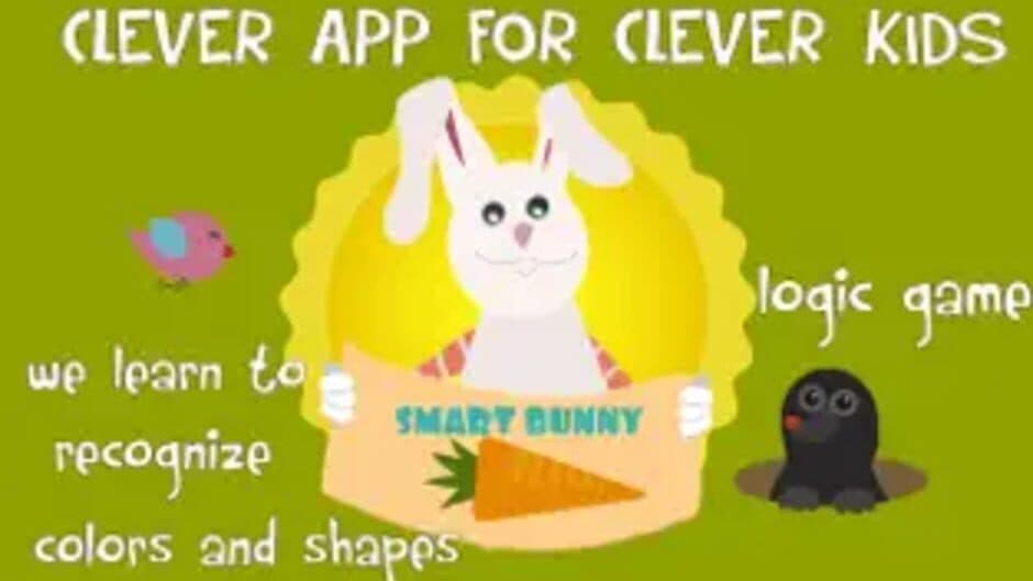 Smart Bunny - Learning logic game for toddlers screenshot 1