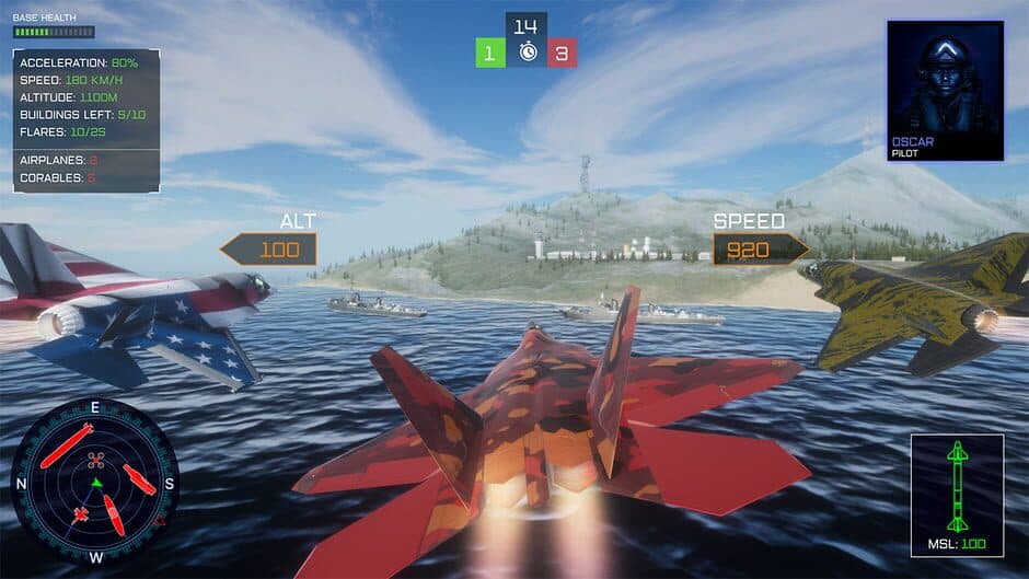 AirJet Fighter: Sky Assault screenshot 3