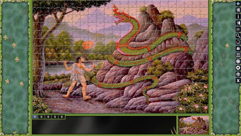 Pixel Puzzles: Illustrations & Anime - Jigsaw Pack: Thai Paintings screenshot 2
