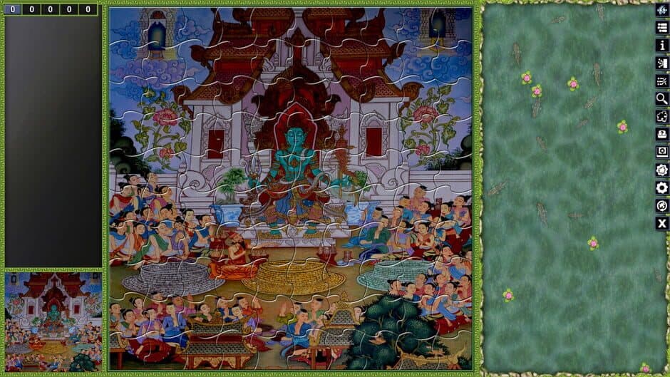 Pixel Puzzles: Illustrations & Anime - Jigsaw Pack: Thai Paintings screenshot 4