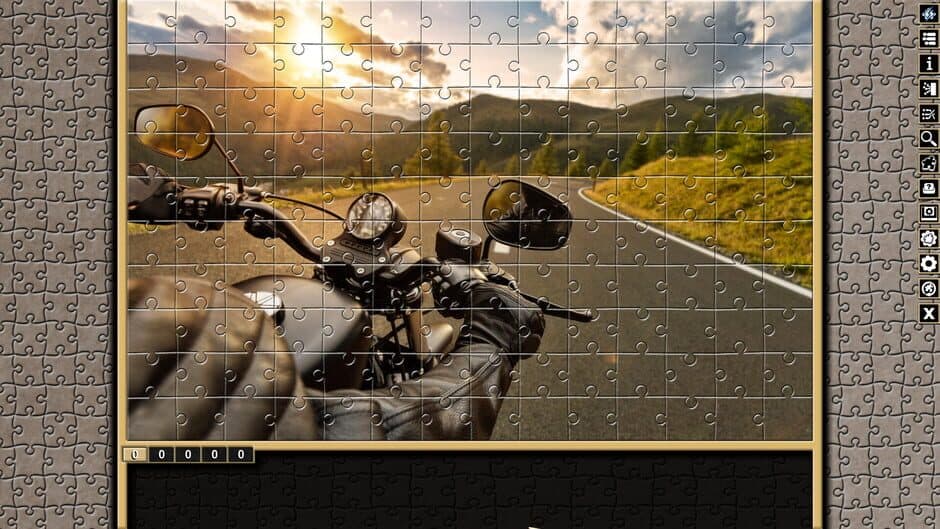 Pixel Puzzles Traditional Jigsaws: Motorbikes screenshot 4