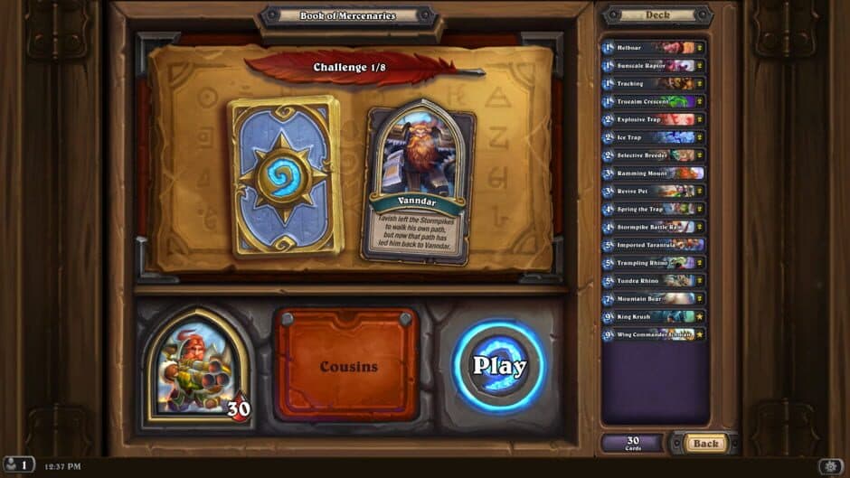Hearthstone: Book of Mercenaries screenshot 2