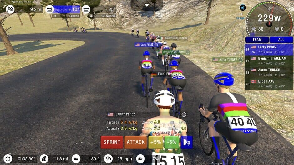 Velo Pro Racer screenshot 2