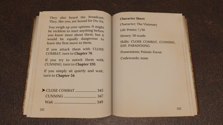 Heart of Ice by Dave Morris screenshot 2