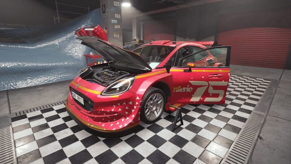 Rally Mechanic Simulator: Chaya Gepard screenshot 1