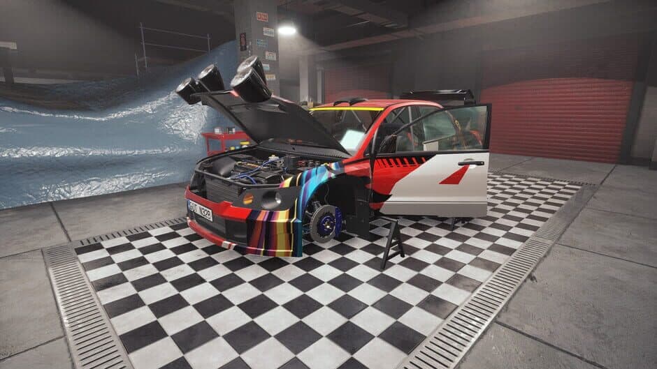 Rally Mechanic Simulator: Mizuduki SF 8 Turbo screenshot 1