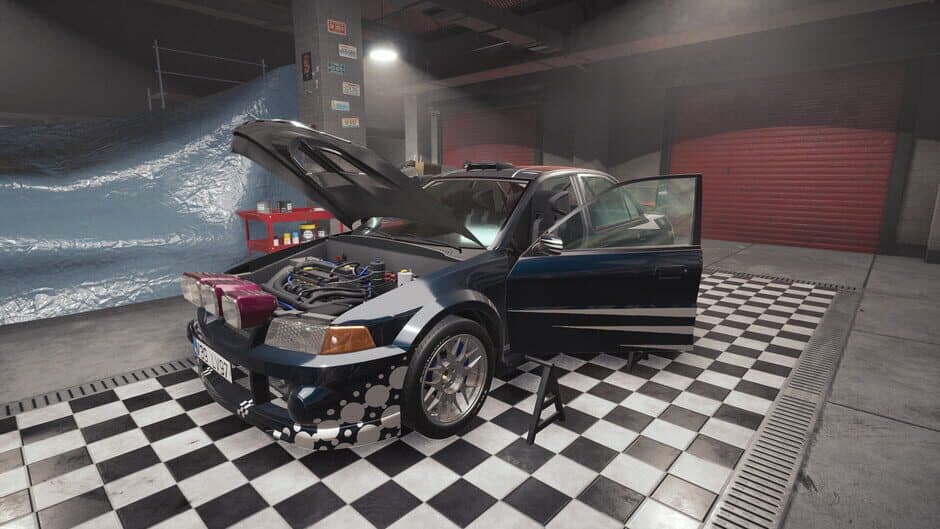 Rally Mechanic Simulator: Mizuduki Revloution screenshot 1