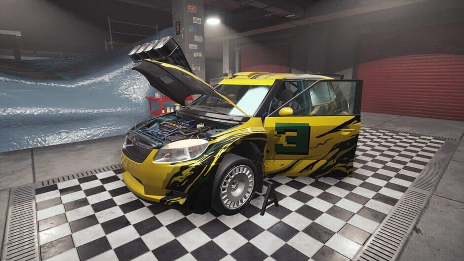 Rally Mechanic Simulator: Saze F1000 screenshot 1