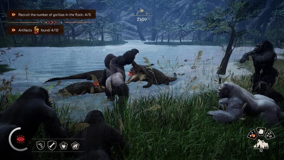 Gorilla Jungle King Simulator screenshot 2