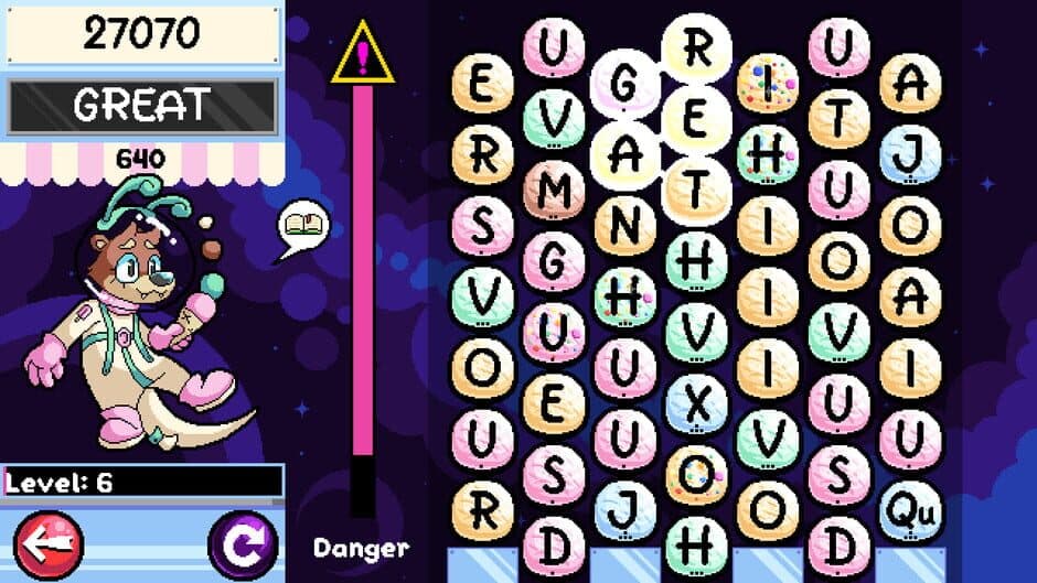 Wordscoop with Gelato the Otter screenshot 1