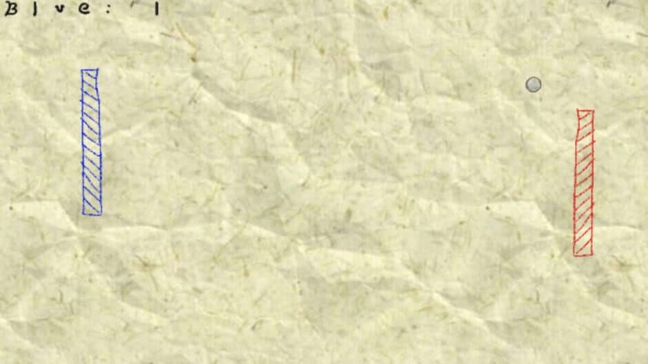 The Paper Arcade: Pong screenshot 2