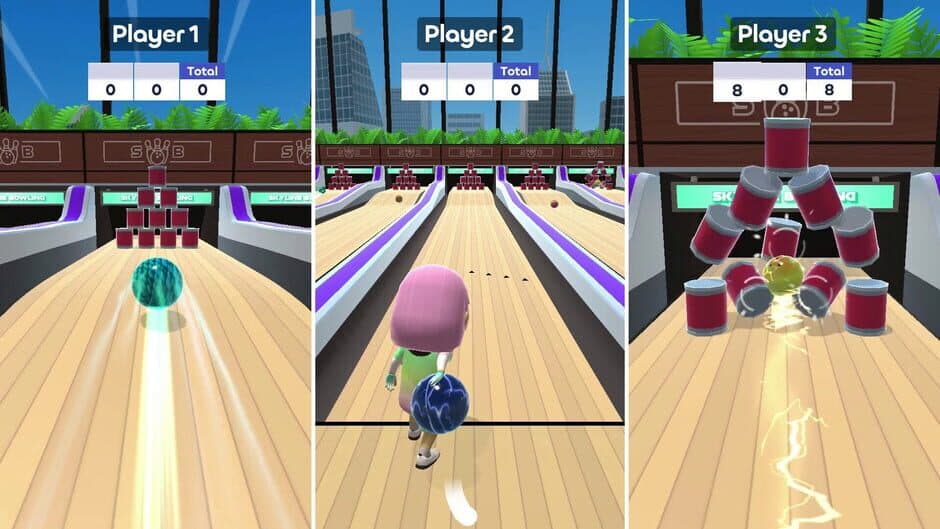 Skyline Bowling: Light Style screenshot 3