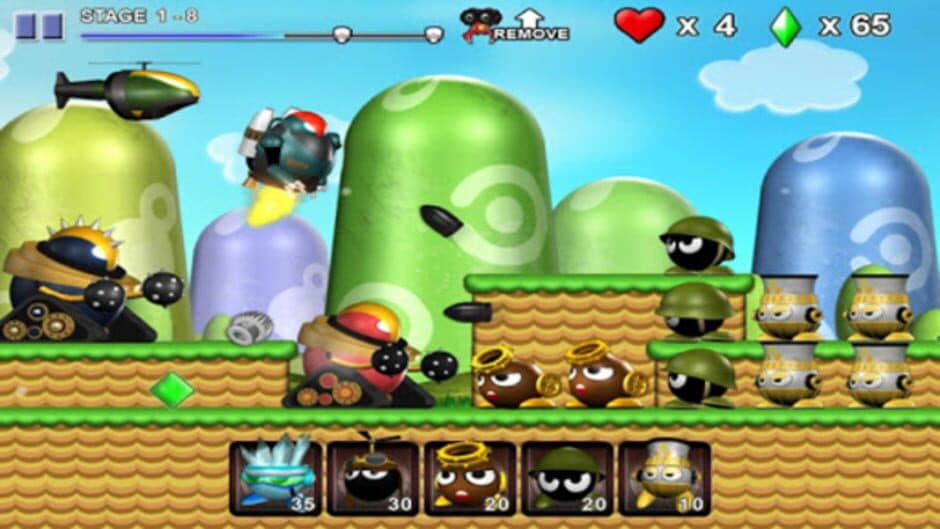 Tiny Defense - Mini Robot Wars screenshot 1