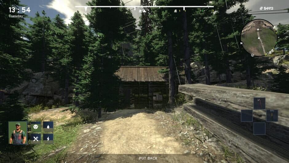 Scandinavian Cottage Survival Simulator screenshot 1