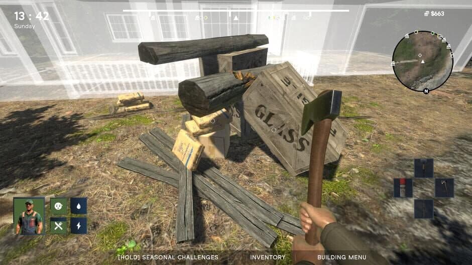 Scandinavian Cottage Survival Simulator screenshot 3