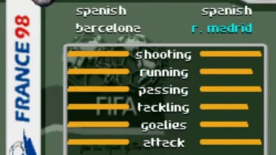 FIFA: Road to World Cup 98 screenshot 2