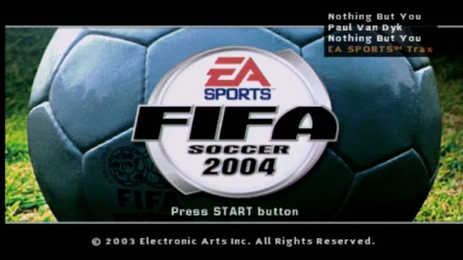 FIFA Soccer 2004 screenshot 1