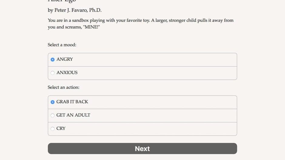 Alter Ego screenshot 4