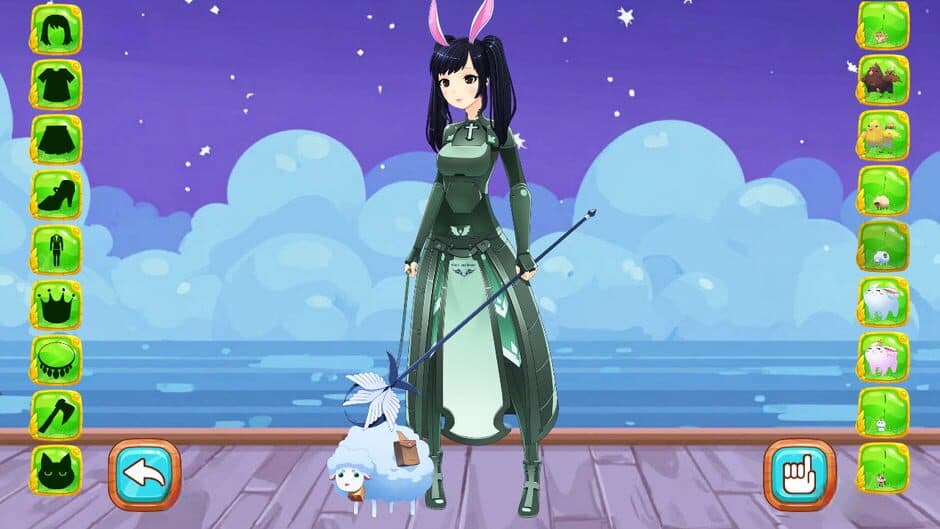 Anime Girl Kawaii High School Dress Up screenshot 2