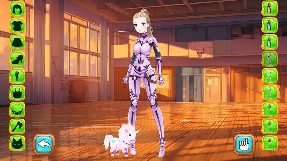 Anime Girl Kawaii High School Dress Up screenshot 4